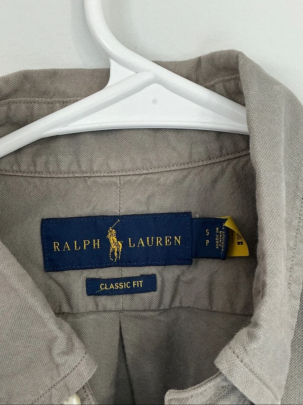 Polo by Ralph Lauren Olive Button-Down Oxford Shirt